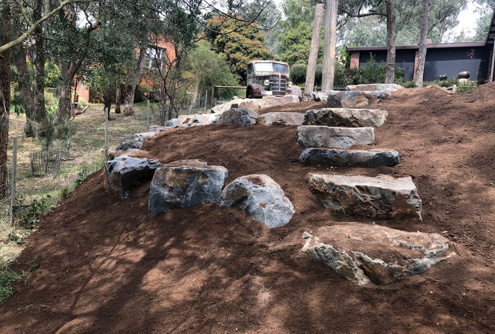 City of Whittlesea Rockworks Landscaping Archives DWK Earthworks